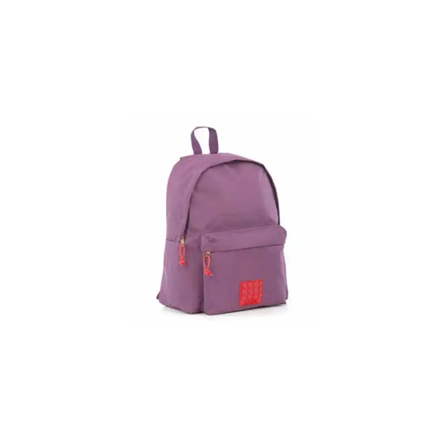 Zaino Americano Brick - Viola e Rosso Originale - 1