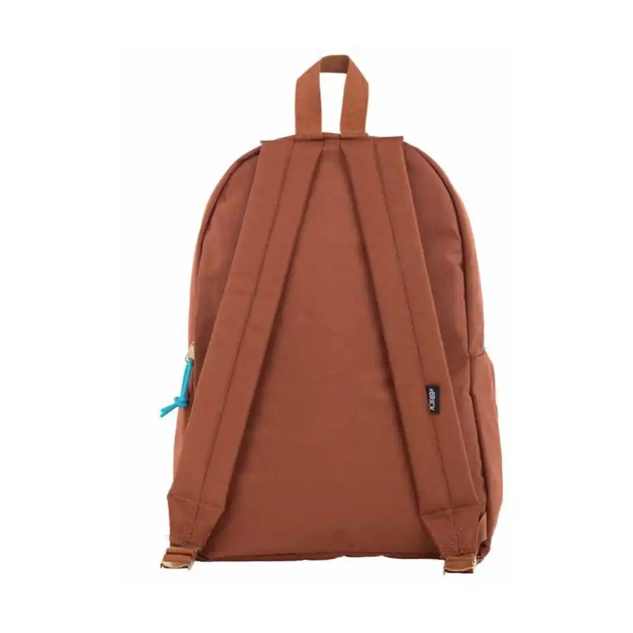 Zaino Americano Brick - Marrone e Azzurro Default value - 2