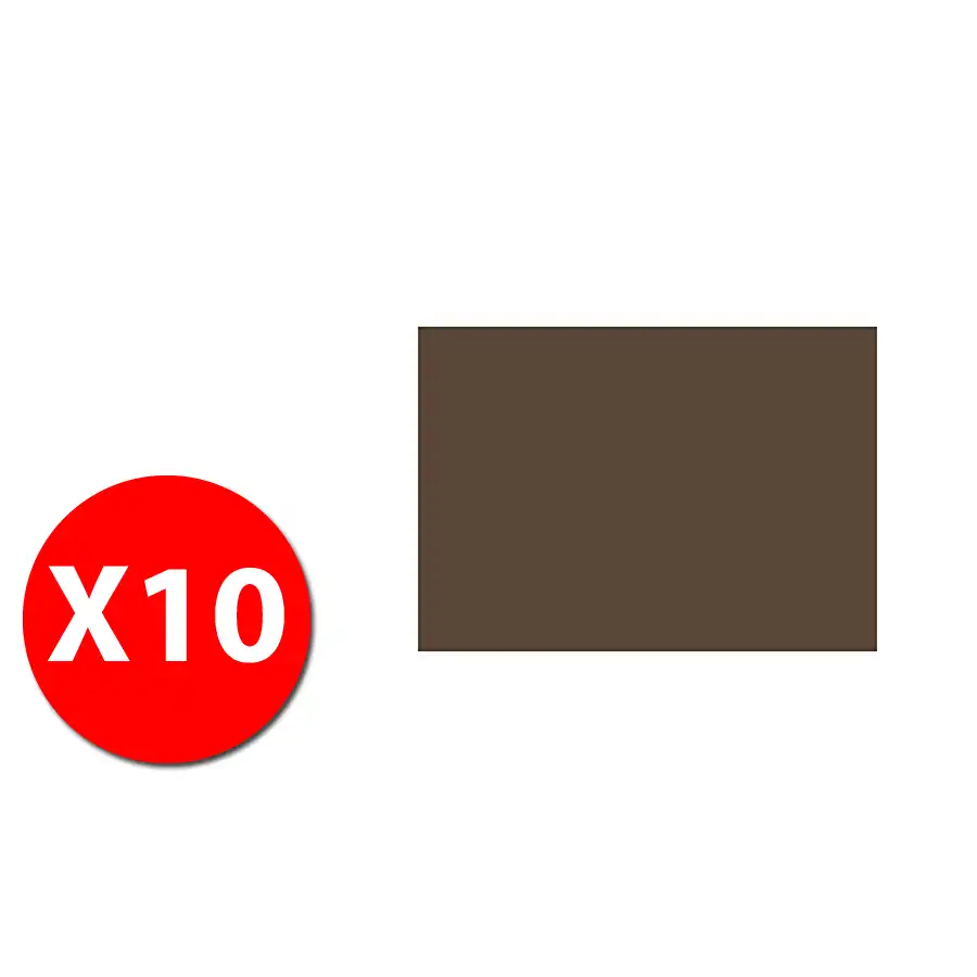 Monikids 23NIK152  - Eva Foam confezione 10 fogli da 2 mm - 40x61cm - marrone A.N.S International - 2