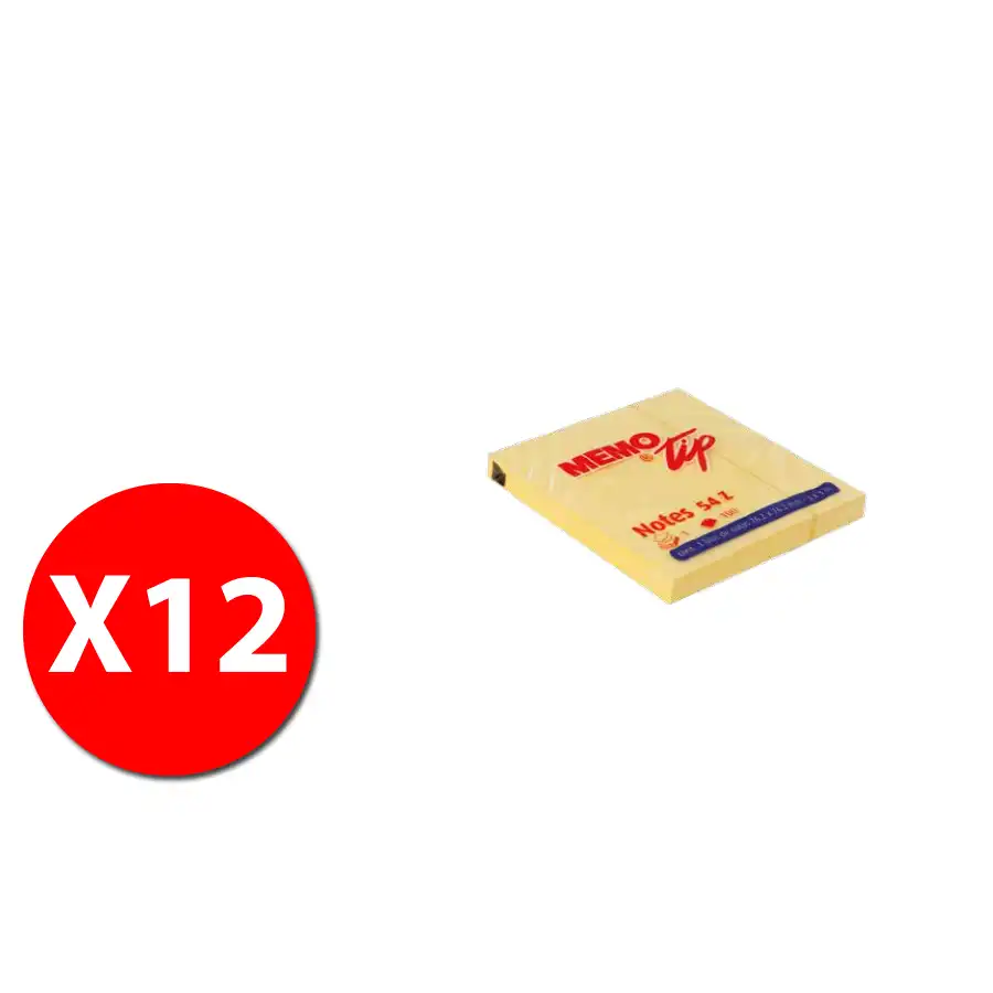 Memo Tip Z Notes Giallo 30NIK001/Z 100 fogli - 12 pz Originale - 1