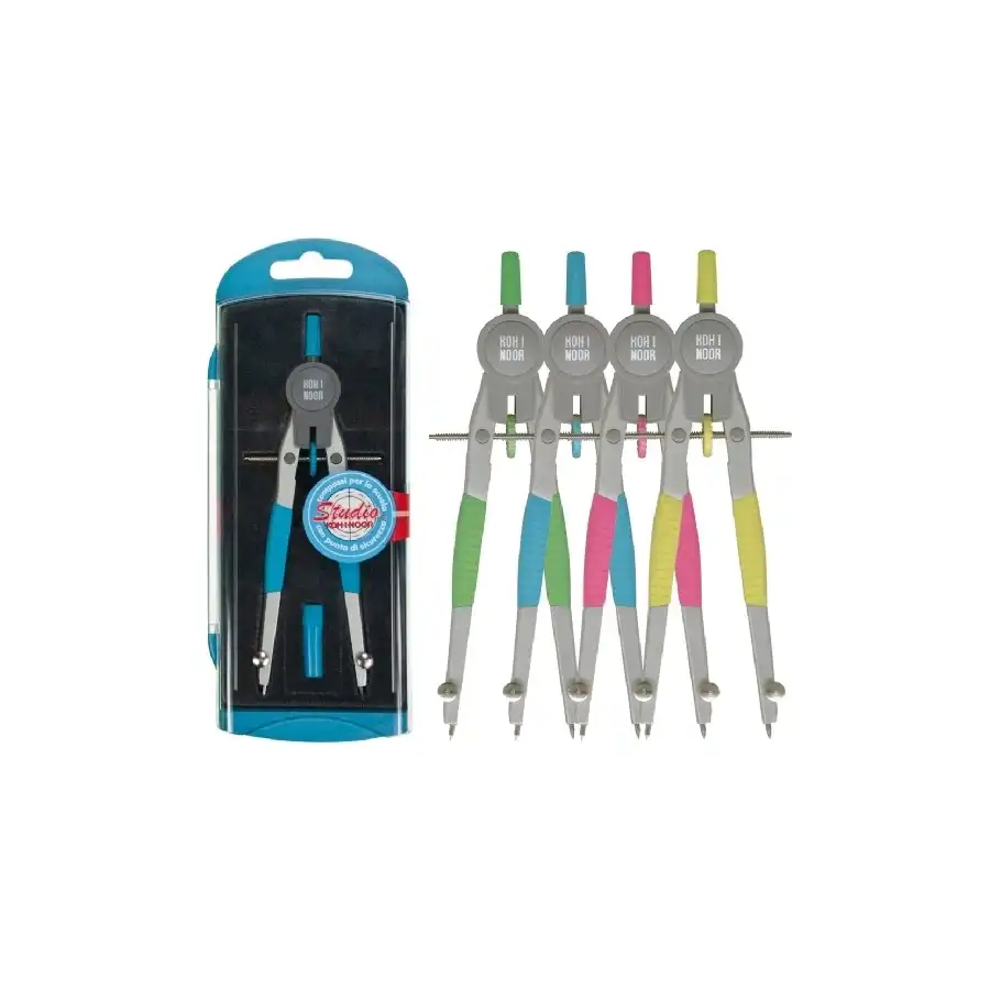 Balaustone 2 aste HD8602 5 Pezzi Colori ass. Koh-I-Noor - 1