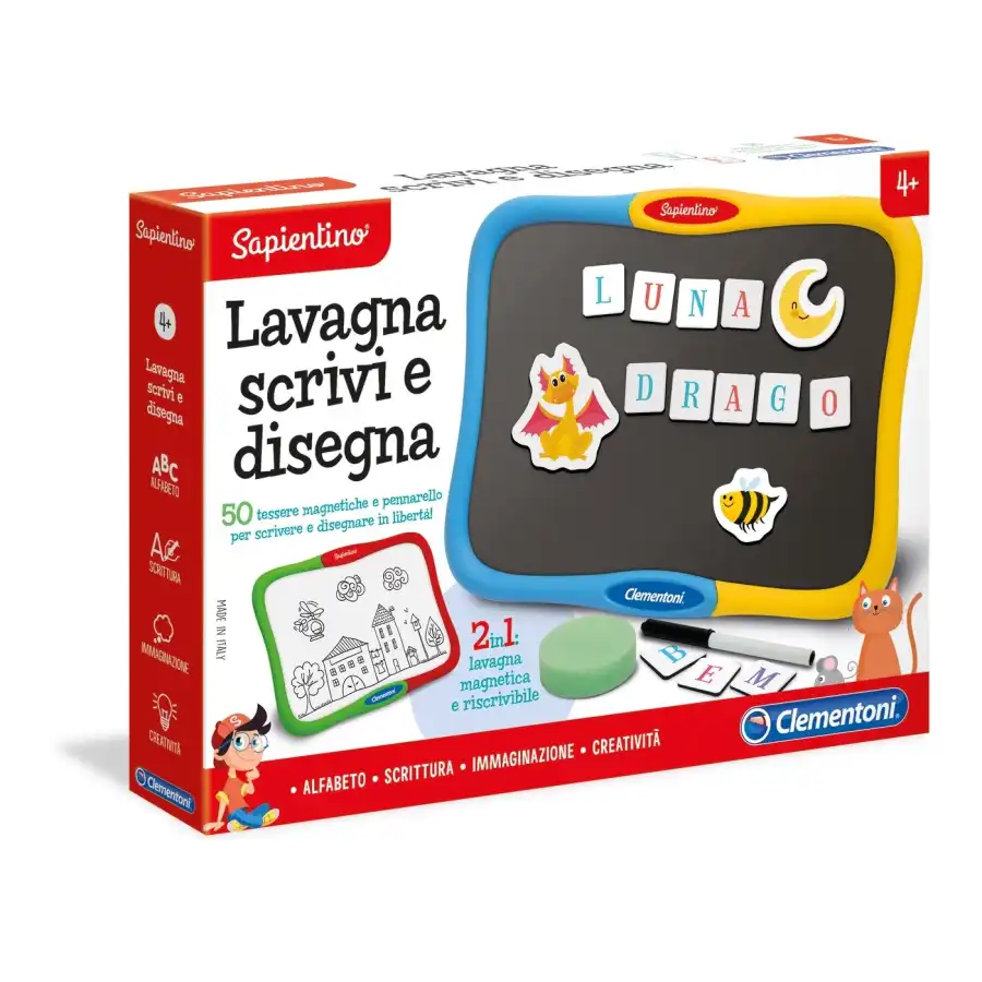 Lavagna scrivi e disegna 16074 Clementoni - 3