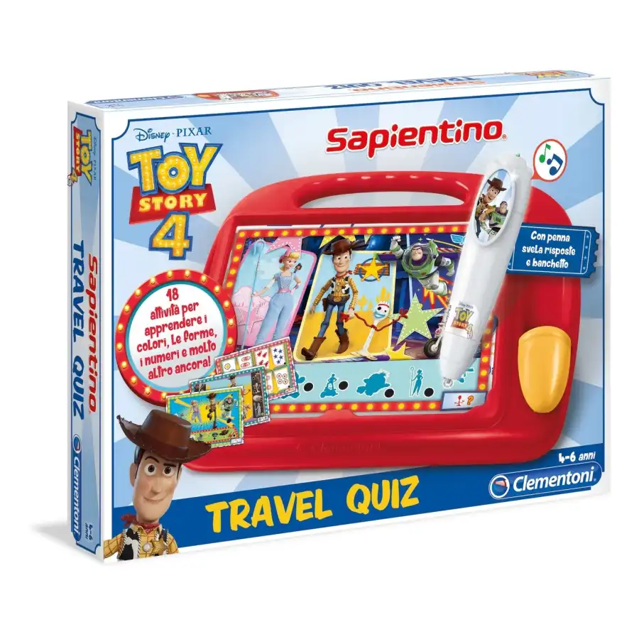 Sapientino travel quiz Toy Story 4 16233 Clementoni - 2