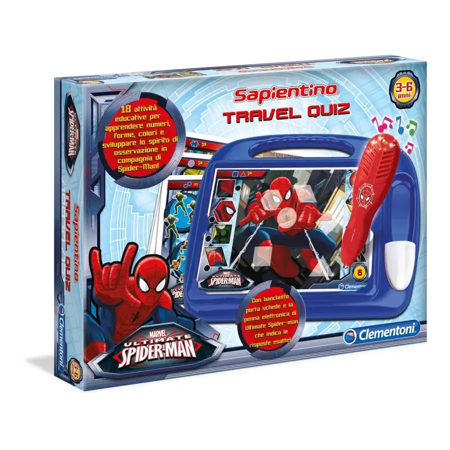 Sapientino travel quiz Ultimate Spider-Man Clementoni - 3