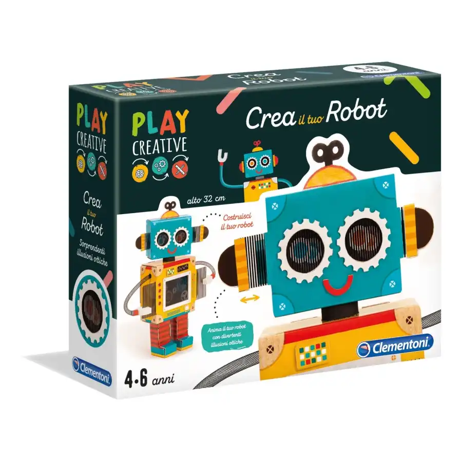 Play Creative Crea il Tuo Robot 15262  Clementoni - 2