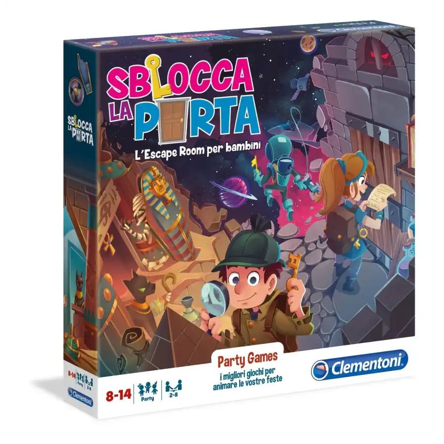 Party Games  - Sblocca la Porta 16155  Clementoni - 2
