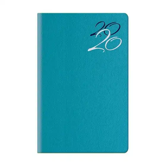 Agenda Turchese giornaliera  Jeans Notabene 2020 -  14,5 x 20,5 NotaBene - 2