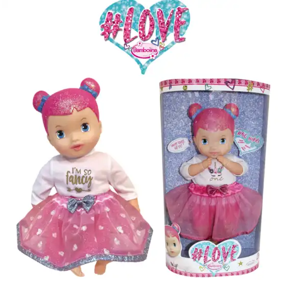 Doll Lo ve 46cm Interactive doll 50 words - Little girl Rocco Giocattoli - 2