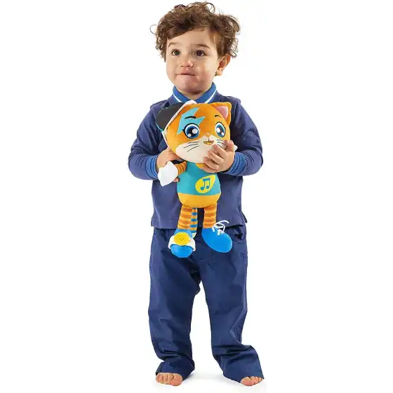 Peluche Interattivo 44 Gatti Lampo Chicco - 1