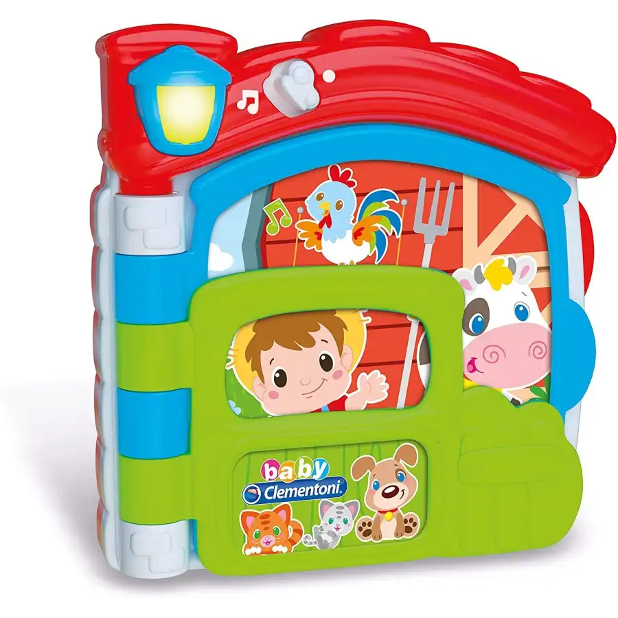 Baby Clementoni Primo Libro Della Fattoria 17222 Clementoni - 2