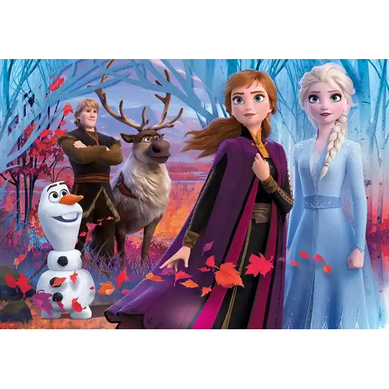 Disney Frozen 2 Maxi Supercolor Puzzle 48,5 x 33,5cm 104 Pezzi 27274 Clementoni - 2