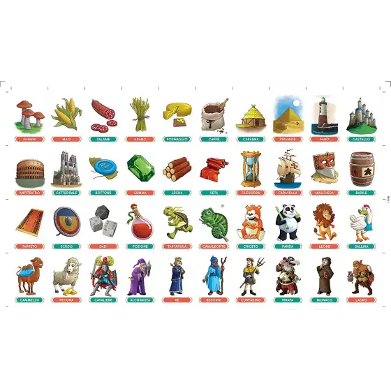 Gioco da tavolo mercante in fiera deluxe edition Clementoni - 2