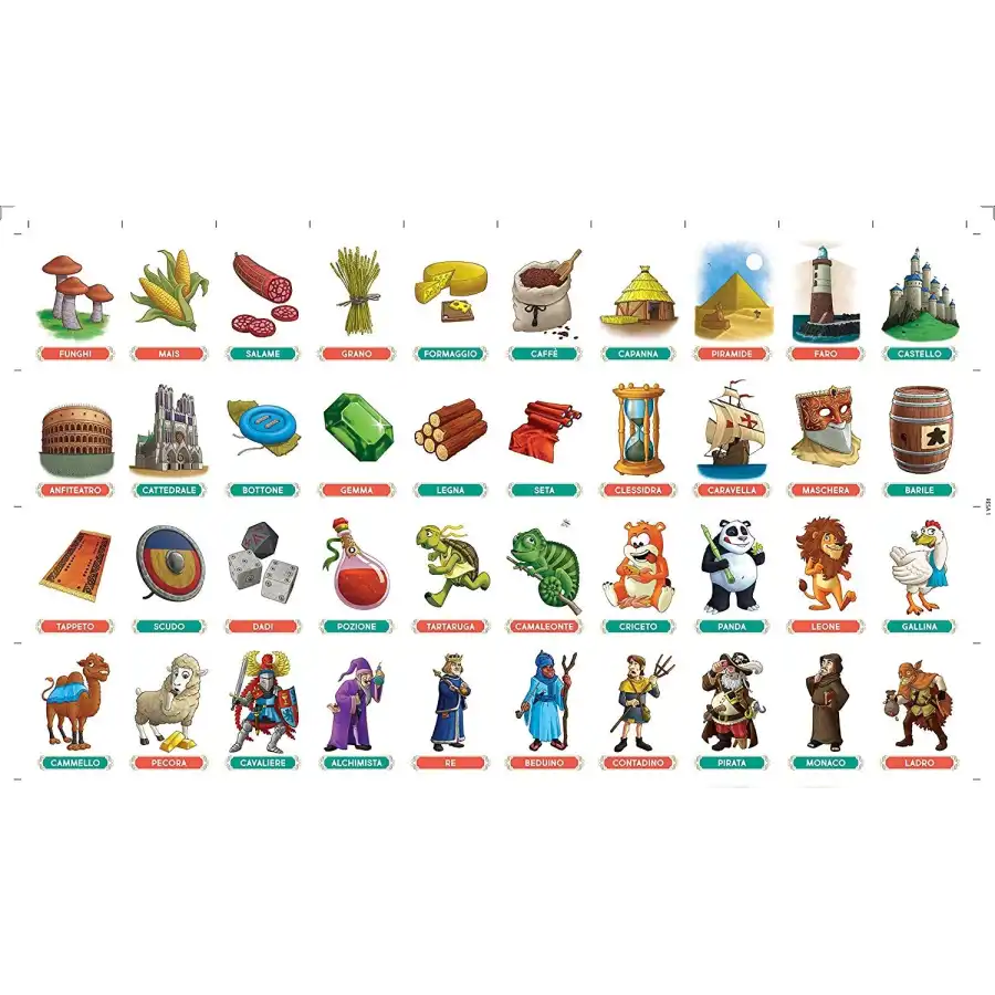 Gioco da tavolo mercante in fiera deluxe edition Clementoni - 2