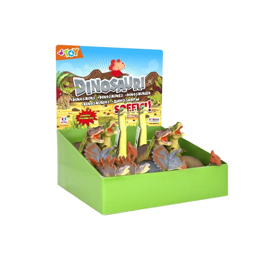 Dinosauri Soffici Modelli Assortiti Globo - 1