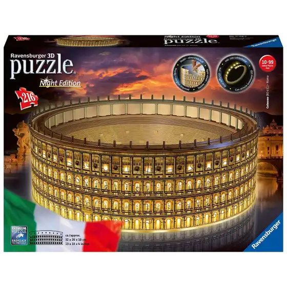 Puzzle 3D Night Edition Il Colosseo 11148 Ravensburger - 2