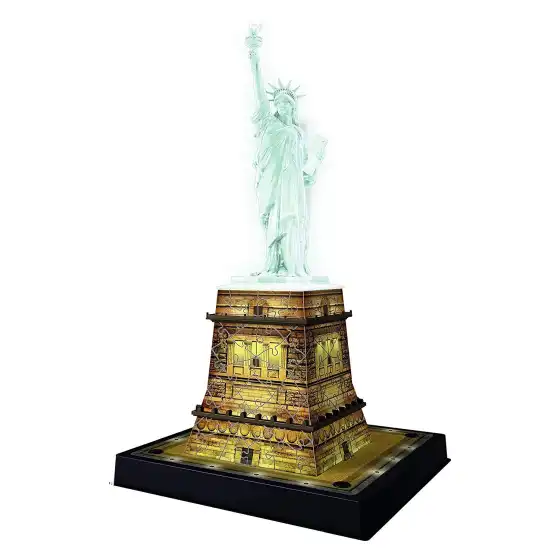3D Puzzle Night Edition Statue Of Liberty 12596 Ravensburger - 2