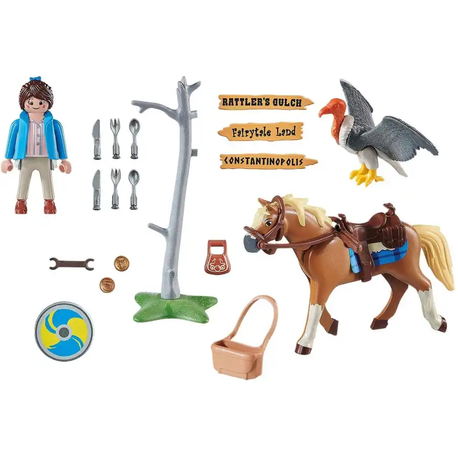 Playmobil The Movie 70072 marla con cavallo Playmobil - 1