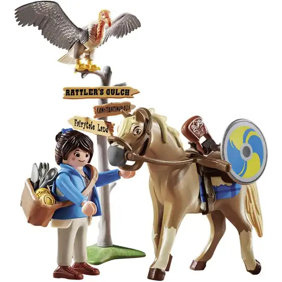 Playmobil The Movie 70072 marla con cavallo Playmobil - 2