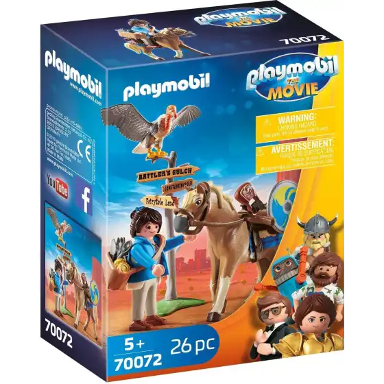 Playmobil The Movie 70072 marla with horse Playmobil - 4