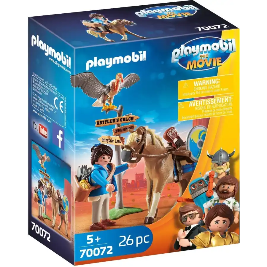 Playmobil The Movie 70072 marla con cavallo Playmobil - 4
