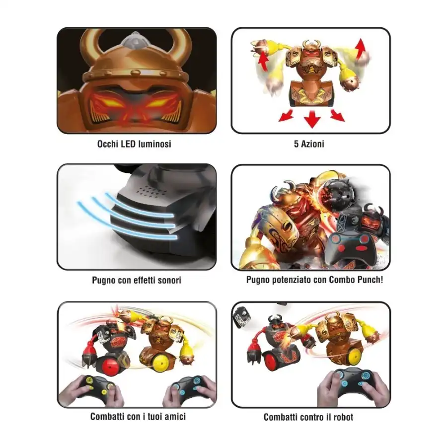 Robo Kombat Vichinghi  Rocco Giocattoli - 1