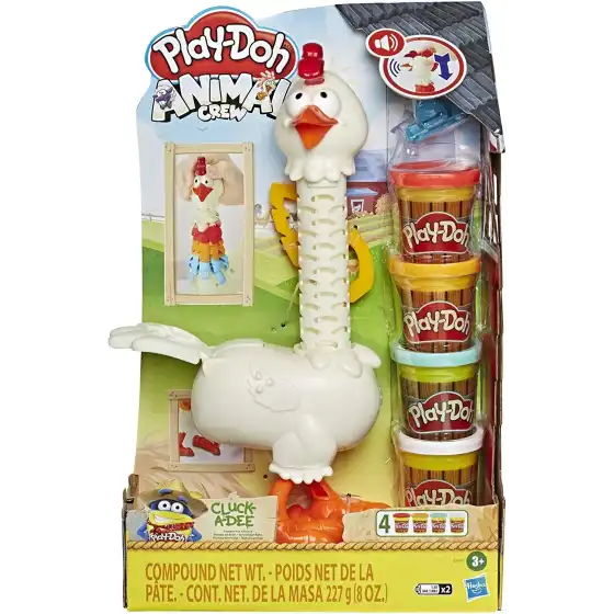 Playdoh The Amused Chicken Hasbro - 3