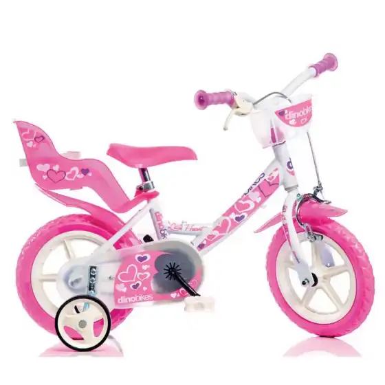 Bicicletta Bambina Little Heart 12\" Dino Bikes - 1