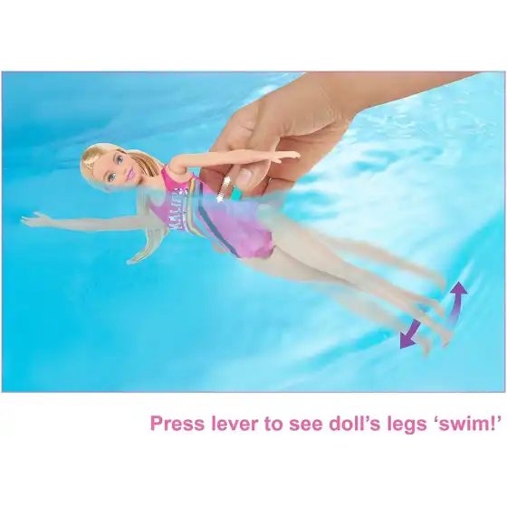 Barbie Bambola Nuotatrice GHK23 Mattel - 4