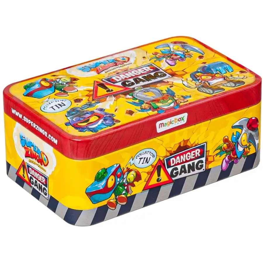 SuperZings Espositore Latta Danger Gang Tin SuperZings - 2
