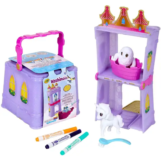 Washimals Peculiar Pets Set Attività Castello Crayola - 3