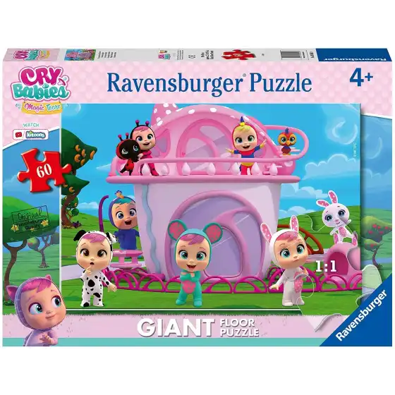 Cry Babies Puzzle Gig doors Floor 60 Pieces Ravensburger - 2