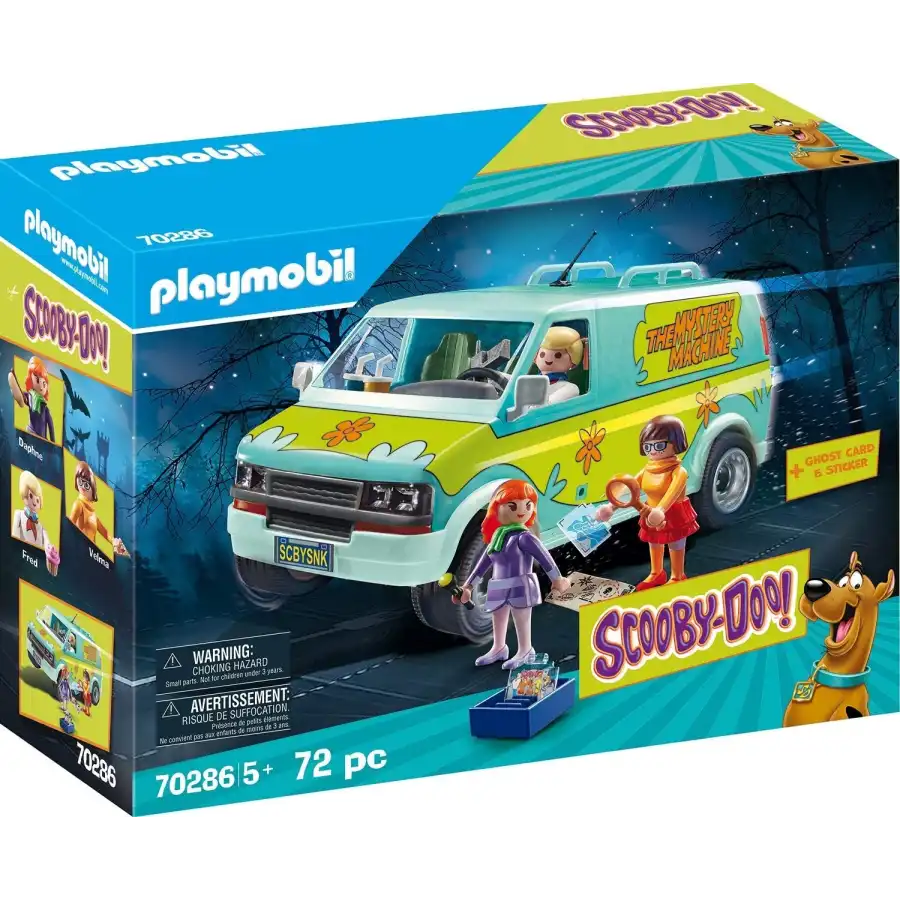 Playmobil Scooby Dooh 70286 - Mystery Machine Playmobil - 4