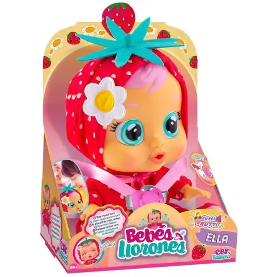 Cry Babies Tutti Frutti Ella Fragola Imc Toys - 3