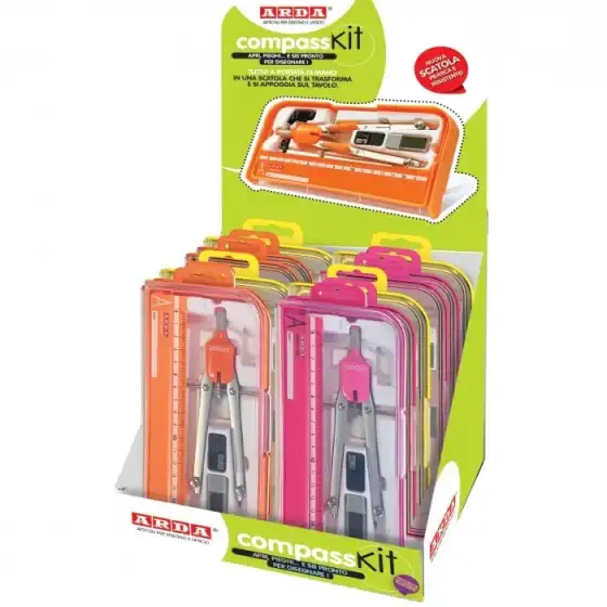 Smart Box Compasso Balaustrone In Metallo Colori Fluo / Colore Casuale Arda - 2