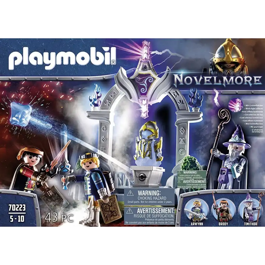 Playmobil Novelmore 70223 - Portale del Tempo con Effetti Luminosi  - 3