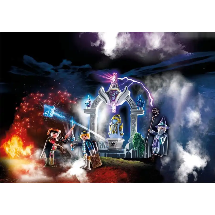Playmobil Novelmore 70223 - Portale del Tempo con Effetti Luminosi  - 6