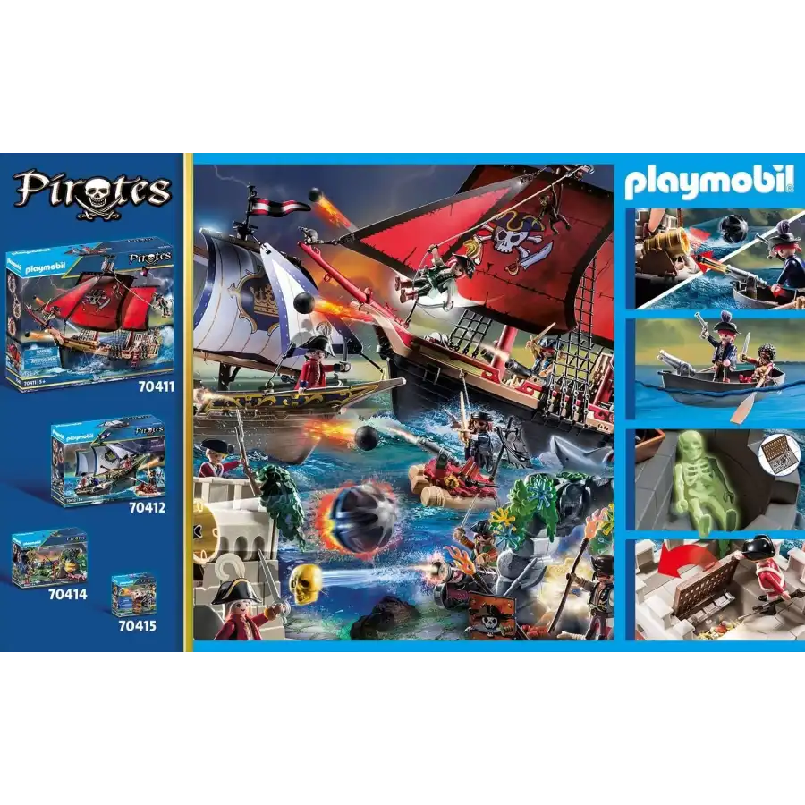 Playmobil Pirates Avamposto della Marina Reale 70413 Playmobil - 4