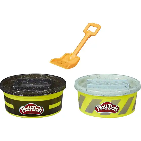 Play-Doh - Wheels Vasetti di Pasta Modellabile da Costruzione Colore Assortito E4508EU4 Hasbro - 1
