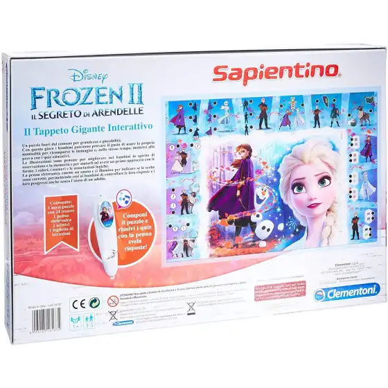 Sapientino Tappeto Gigante Interattivo Frozen 2 16187  Clementoni - 3