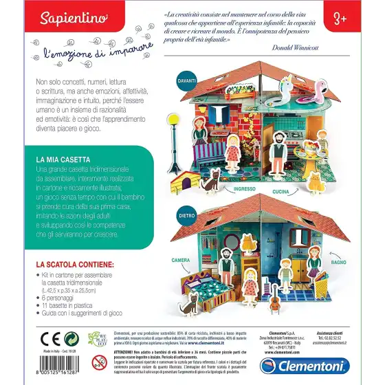 Sapientino La Mia Casetta 16128 Clementoni - 3