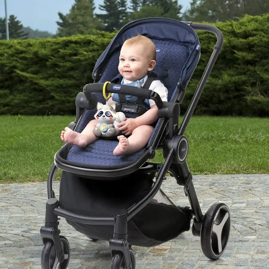 Gioco Passeggino Cloudy il Procione Luci e Suoni Chicco - 5