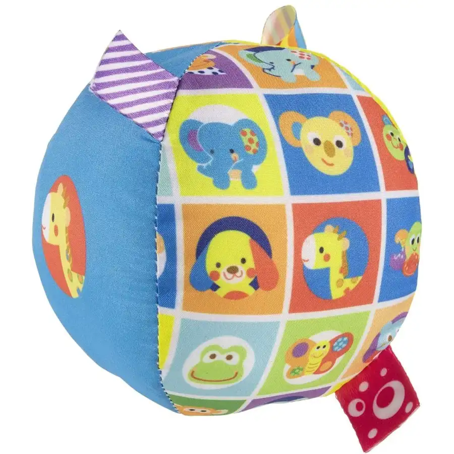 Palla musicale con numeri morbida soft Blu Chicco - 4