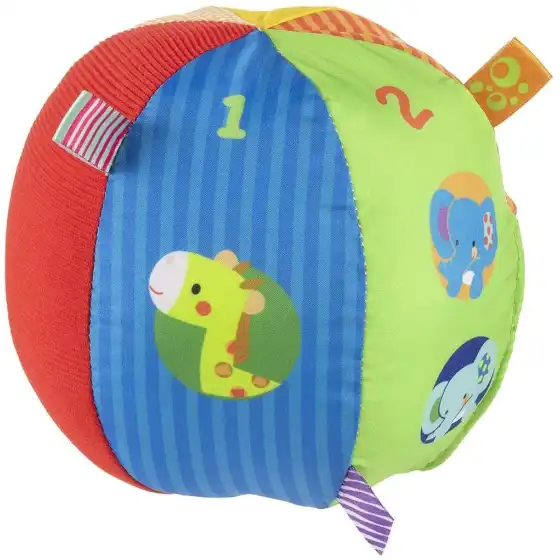 Palla musicale con numeri morbida soft Blu Chicco - 5