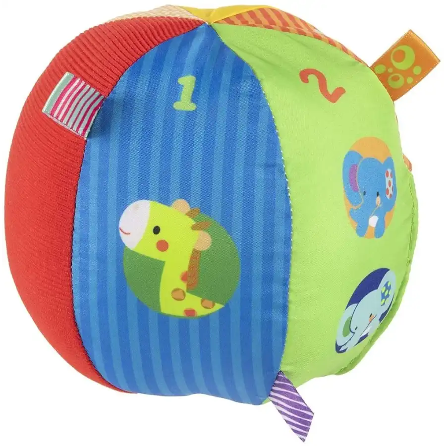 Palla musicale con numeri morbida soft Blu Chicco - 5