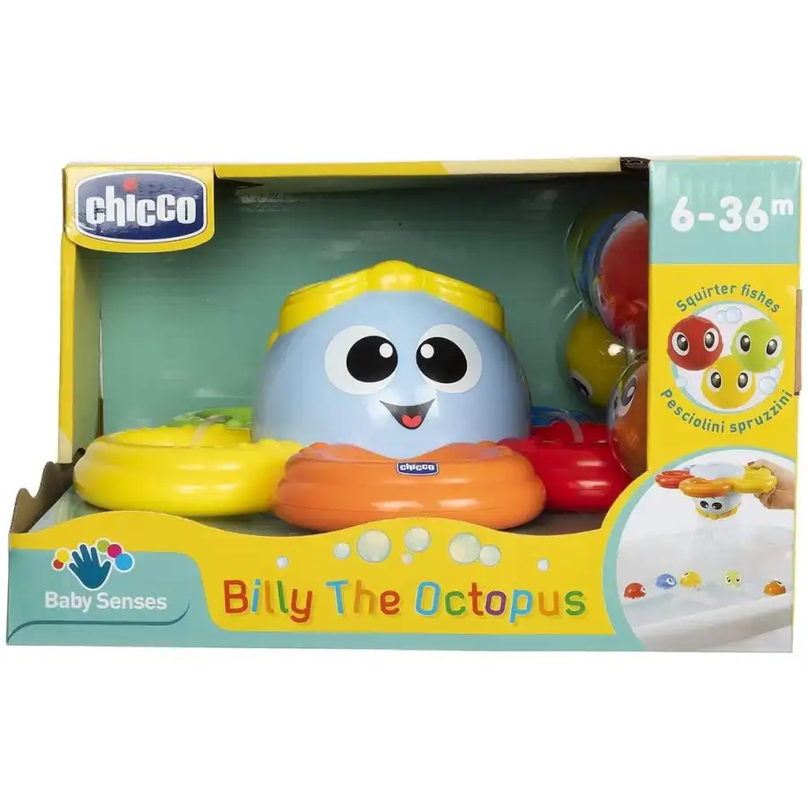 Gioco Bagno Billy Il Polpo Chicco - 5