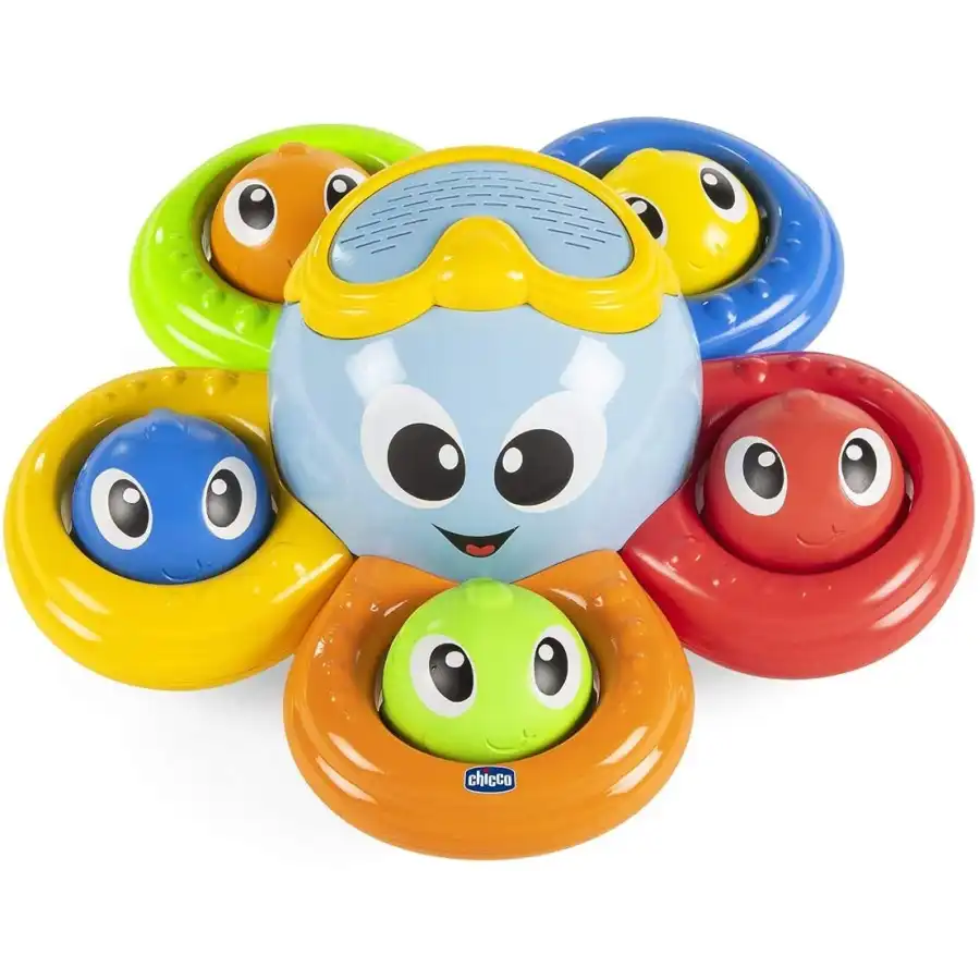 Gioco Bagno Billy Il Polpo Chicco - 8