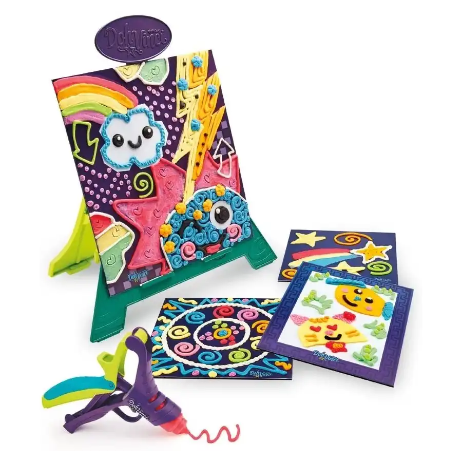 Play-Doh Doh Vinci All in One Kit Studio Hasbro - 3