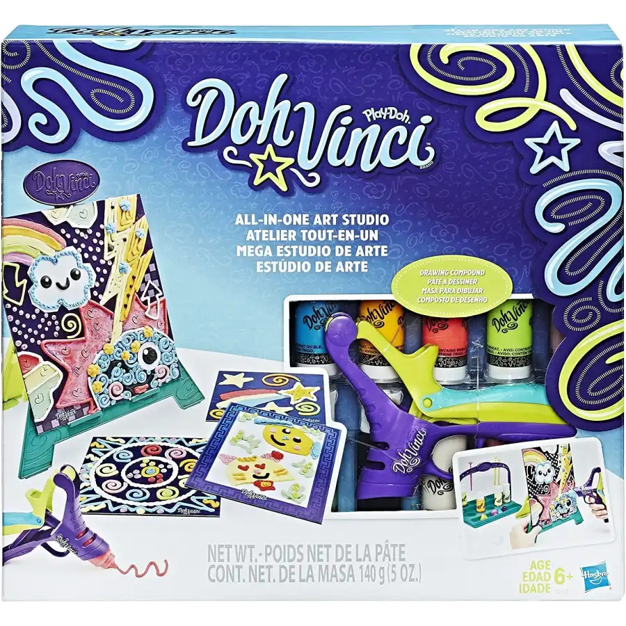 Play-Doh Doh Vinci All in One Kit Studio Hasbro - 7