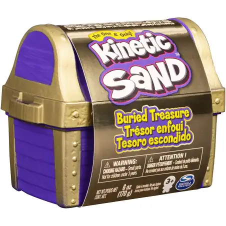 Kinetic Sand Set Tesoro Nascosto, con 170 g di Kinetic Sand e Sorprese all'Interno Spin Master - 3