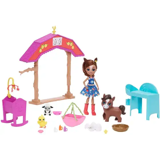Enchantimals Playset Asilo dei Cuccioli con Accessori Mattel - 6
